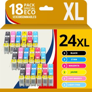 Cartouche encre UPrint compatible HP 22XLCL couleur
