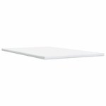 vidaXL Sommier à lattes de lit et matelas bleu 140x190 cm velours