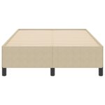 vidaXL Cadre de lit Vert clair Gris 120x190 cm Tissu en velours côtelé