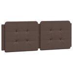 vidaXL Cadre de lit sans matelas marron 140x200 cm similicuir