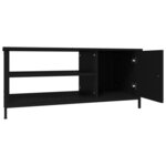 vidaXL Meuble TV noir 100x40x45 cm bois d'ingénierie