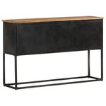 vidaXL Buffet 120x30x75 cm Bois d'acacia solide