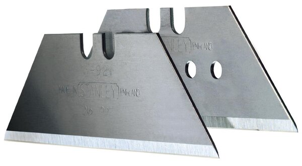Boite distributrice de 10 lames trapèze pour cutters métal STANLEY BOSTITCH