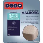 Protège matelas Aalborg - Matelassé et imperméable - 90 x 190 cm