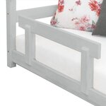 Barrière de lit enfant TRUSTY gris clair
