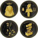 Pièce de monnaie en Iron 50 Cents g 38 Millésime 2024 Ancient Egypt ANCIENT EGYPT