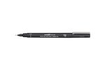 Feutre technique 0,4mm PIN 04200 Pte calibrée Noir UNI-BALL