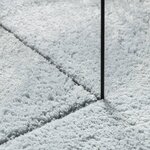 vidaXL Tapis HUARTE à poils courts doux et lavable bleu 120x170 cm