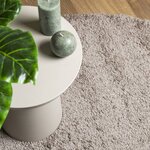 vidaXL Tapis shaggy PAMPLONA poils longs moderne beige Ø 280 cm