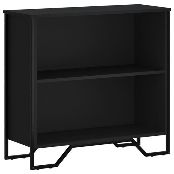 vidaXL Bibliothèque noir 80x31x74 5 cm bois d'ingénierie