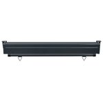 vidaXL Auvent latéral de balcon 120x250 cm Crème