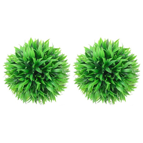 vidaXL Boules de buis artificielles 2 Pièces 30 cm