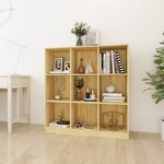 vidaXL Bibliothèque/Séparateur de pièce 104x33 5x110 cm pin massif