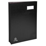 Parapheur Direction Dos A Soufflets - 20 Compartiments - Noir - Exacompta