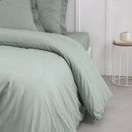 Housse de couette - 240 x 260 cm uni - Celadon
