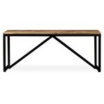 vidaXL Banc 110 x 35 x 45 cm Bois de manguier massif