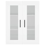 vidaXL Armoire murale blanc 69 5x34x90 cm