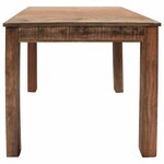 vidaXL Table à manger bois de récupération mélangé 82x80x76 cm