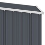vidaXL Abri de jardin Anthracite 87x98x159 cm Acier galvanisé