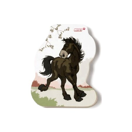 Carnet de Notes 12 x 9.5 cm - Horse Club Cheval Brun