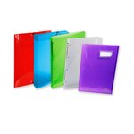 Boite De Classement Exabox Dos 60mm Polypropylène Crystal - A4 - Cristal - X 8 - Exacompta