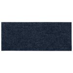 vidaXL Tapis d'escalier autocollants Rectangulaire 15 Pièces 60x25cm Bleu