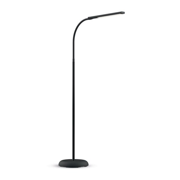 Lampadaire liseuse Led Pirro, 7 W - Noir