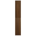 vidaXL Armoire de bain Chêne marron 30x30x183 5 cm Bois d'ingénierie