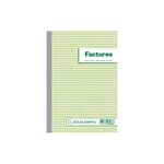 Manifold Factures Avec Mention Tva 21x14 8cm 50 Feuillets Dupli Autocopiants - X 10 - Exacompta
