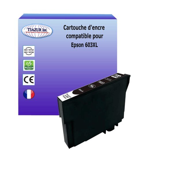 Cartouche compatible avec  epson 603 xl noire pour epson expression home xp-4100 xp-4105 xp-4150 xp-4155