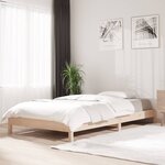 vidaXL Lit empilable sans matelas 100x200 cm bois massif de pin