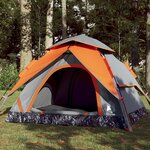 vidaXL Tente de camping à dôme 4 personnes libération rapide