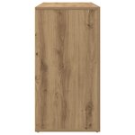 Buffet vidaXL Chêne artisanal Bois d'ingénierie 120 x 36 x 69 cm