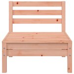vidaXL Canapés de jardin sans accoudoirs 2 Pièces bois massif douglas