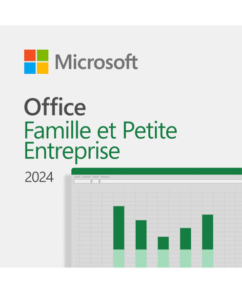Microsoft Office 2024 Famille et Petite Entreprise pour Mac (Home & Business) (clé "bind") - Clé licence à télécharger