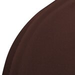 vidaXL Housse de chaise extensible 4 Pièces marron