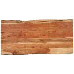 vidaXL Table de salle à manger 140x70x76 cm Bois d'acacia solide