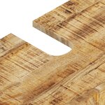 vidaXL Meuble d'évier 62x33x58 cm bois de manguier et d'ingénierie