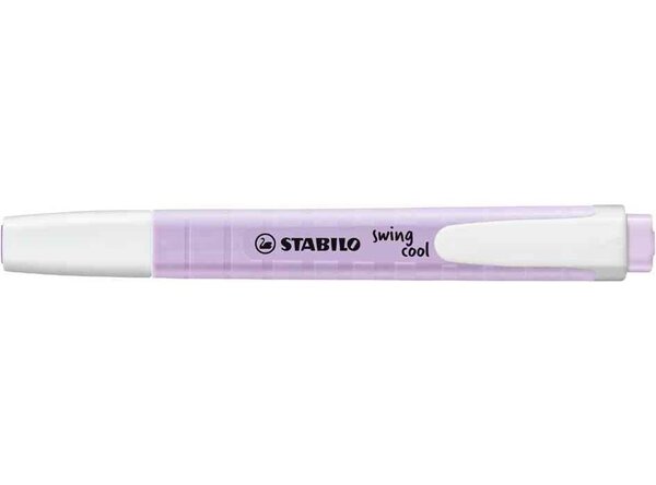 Surligneur Swing cool Edition Pastel Pte Biseau 1 - 4 mm Lilas pastel STABILO