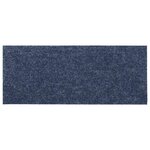 vidaXL Tapis d'escalier autocollants Rectangulaire 15 Pièces 60x25 cm