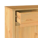 Buffet vidaXL "DRAMMEN" 114x43x75 5 cm en bois massif de pin