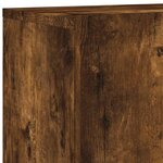 vidaXL Meubles TV muraux 2 Pièces chêne fumé 60x30x41 cm