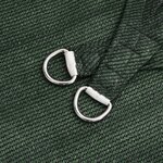 vidaXL Voile d'ombrage 160 g/m² Vert foncé 4x4 m PEHD