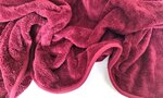 Grand plaid uni 200 x 220 cm - Rouge