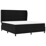 vidaXL Lit à ressorts avec matelas  180x200 cm  Tissu