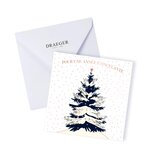 Carte De Vœux Etincelle Sapin Etincellant - Draeger paris