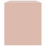 vidaXL Meubles TV 2 Pièces rose 67x39x44 cm acier