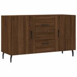 vidaXL Buffet chêne marron 100x36x60 cm bois d'ingénierie