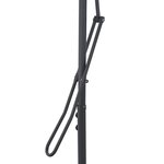 vidaXL Parasol de jardin avec mât en acier terre cuite 250x250x230 cm