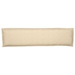 vidaXL Coussin de Palette pour Banc Beige 150x40x8 cm Tissu Oxford